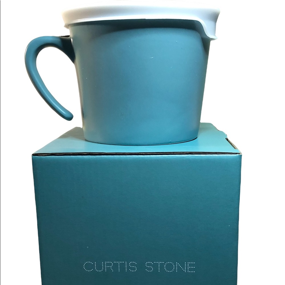 Curtis Stone 2pc mug set with lid